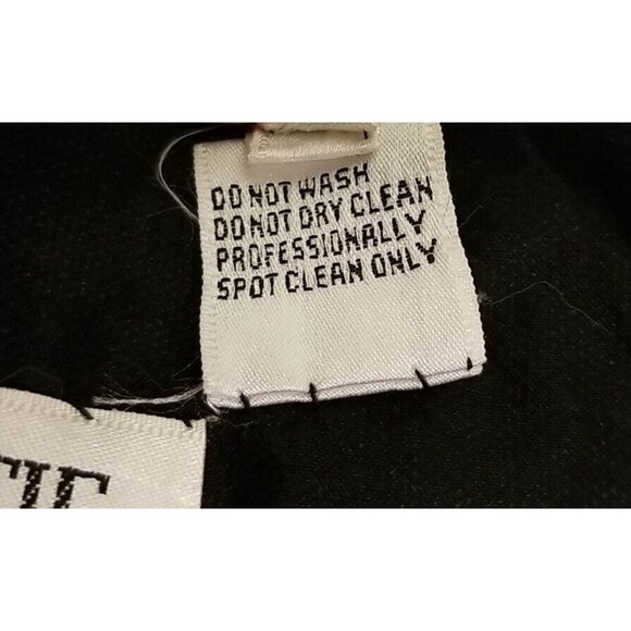 Vintage Sequin Silk Jacket By Black Tie Red Black sequined Size 6 Blazer T27 - Picture 11 of 12